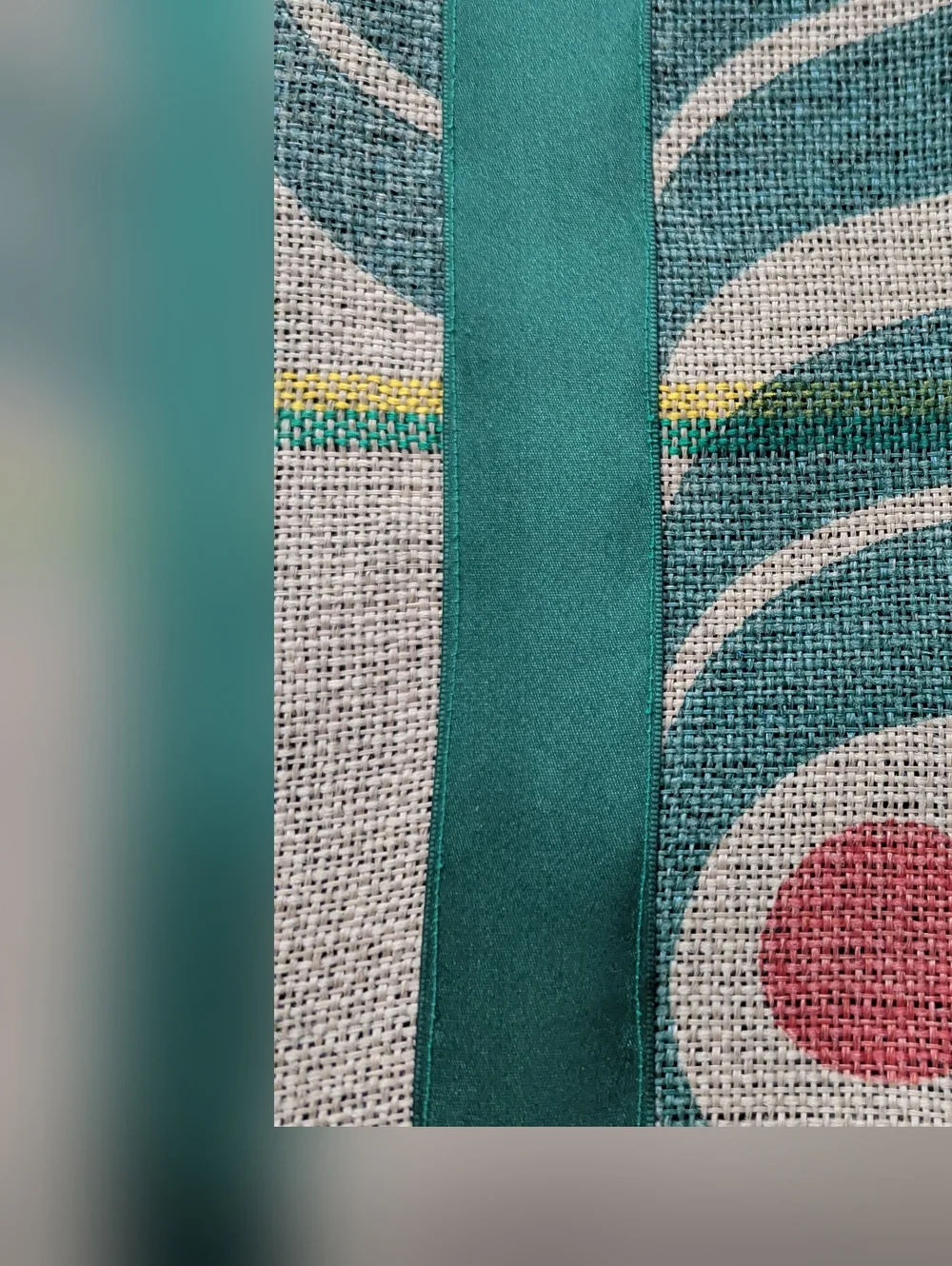 New Handmade Upcycled Burlap Coffee Bean Tote / Market Bag - Picture 7 of 7